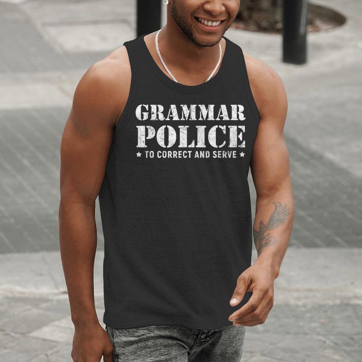 Grammar Police T Shirt English Teacher Men Tank Top, English Teacher Tank Tops, funny gift Grammar Police T Shirt English Teacher Men Tank Top, English Teacher Tank Tops, funny gift