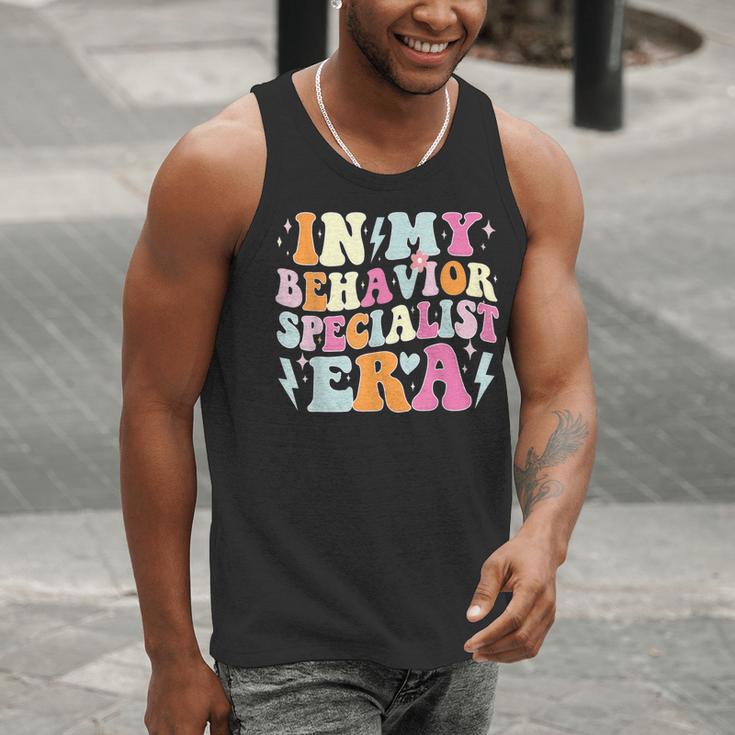 Groovy In My Behavior Specialist Era Behavior Teachers Men Tank Top, funny gift Groovy In My Behavior Specialist Era Behavior Teachers Men Tank Top, funny gift