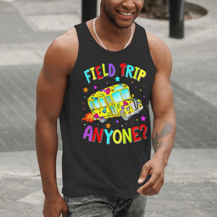 Groovy Field Trip Anyone Happy Field Day For Teachers Kids Men Tank Top, funny gift Groovy Field Trip Anyone Happy Field Day For Teachers Kids Men Tank Top, funny gift