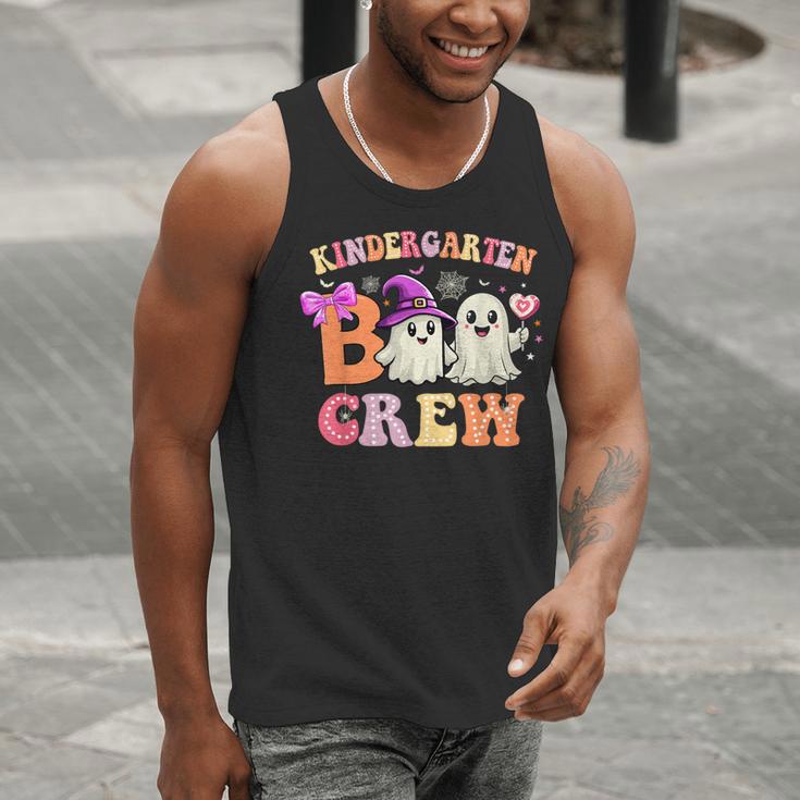 Groovy Kindergarten Boo Crew Kinder Halloween Teacher Kids Men Tank Top, Groovy Teacher Tank Tops, funny gift Groovy Kindergarten Boo Crew Kinder Halloween Teacher Kids Men Tank Top, Groovy Teacher Tank Tops, funny gift