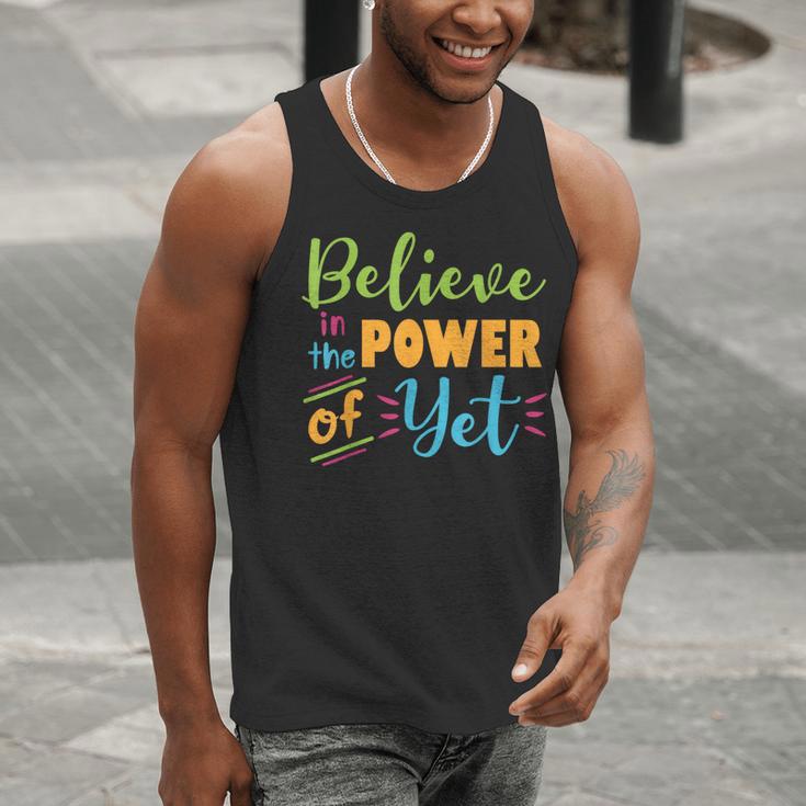 Growth Mindset Teacher Believe In The Power Of Yet Men Tank Top, funny gift Growth Mindset Teacher Believe In The Power Of Yet Men Tank Top, funny gift