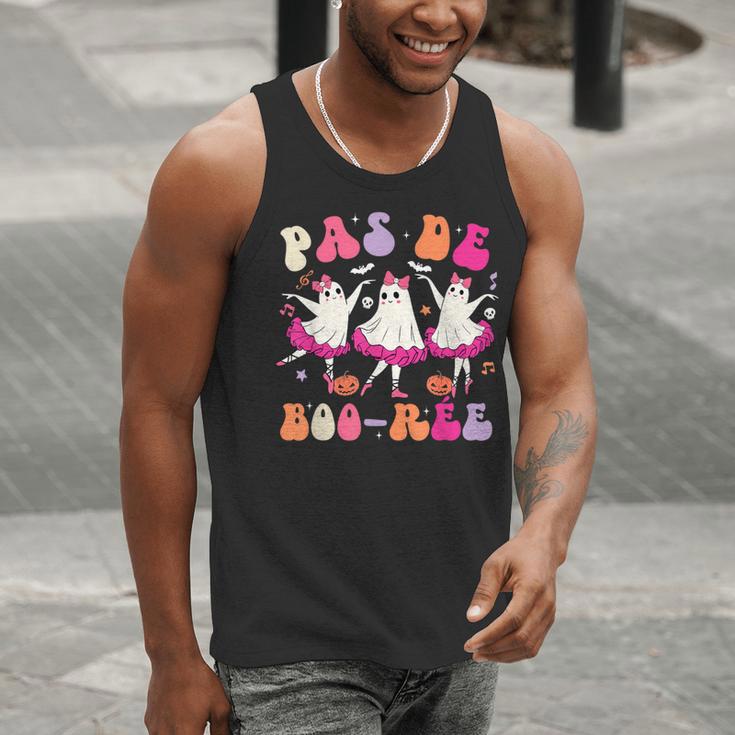 Halloween Dance Teacher Pas De Boo-Ree Ghost Ballet Dancer Men Tank Top, funny gift Halloween Dance Teacher Pas De Boo-Ree Ghost Ballet Dancer Men Tank Top, funny gift