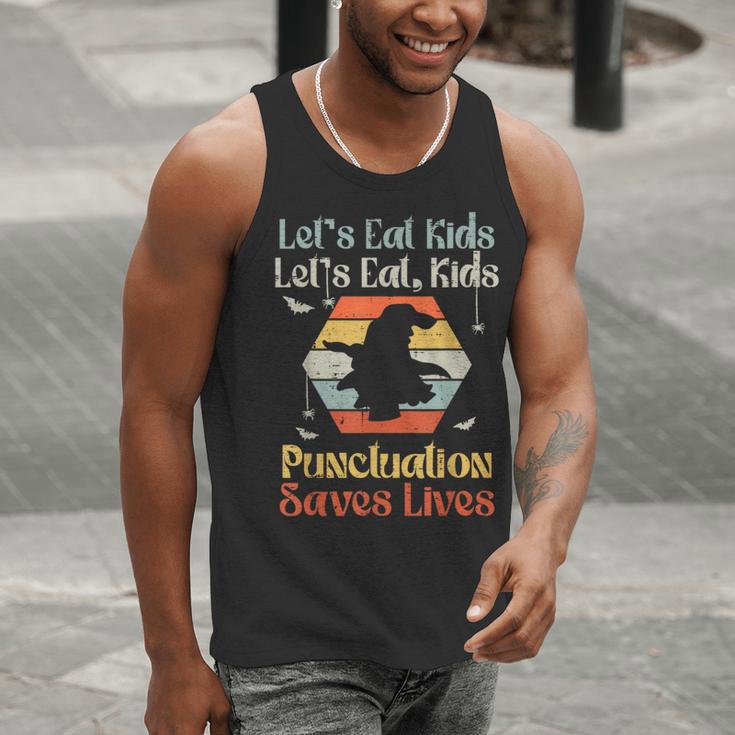 Halloween Lets Eat Kids English Teacher Costume Women Men Tank Top, English Teacher Tank Tops, funny gift Halloween Lets Eat Kids English Teacher Costume Women Men Tank Top, English Teacher Tank Tops, funny gift