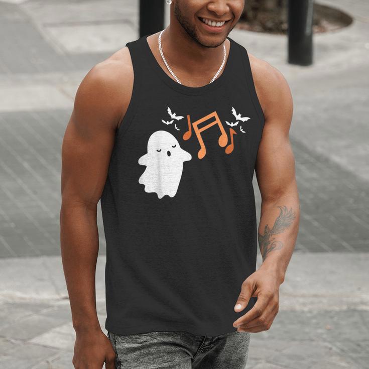 Halloween Music Note Ghost Teacher Fall Musical Instrument Men Tank Top, funny gift Halloween Music Note Ghost Teacher Fall Musical Instrument Men Tank Top, funny gift