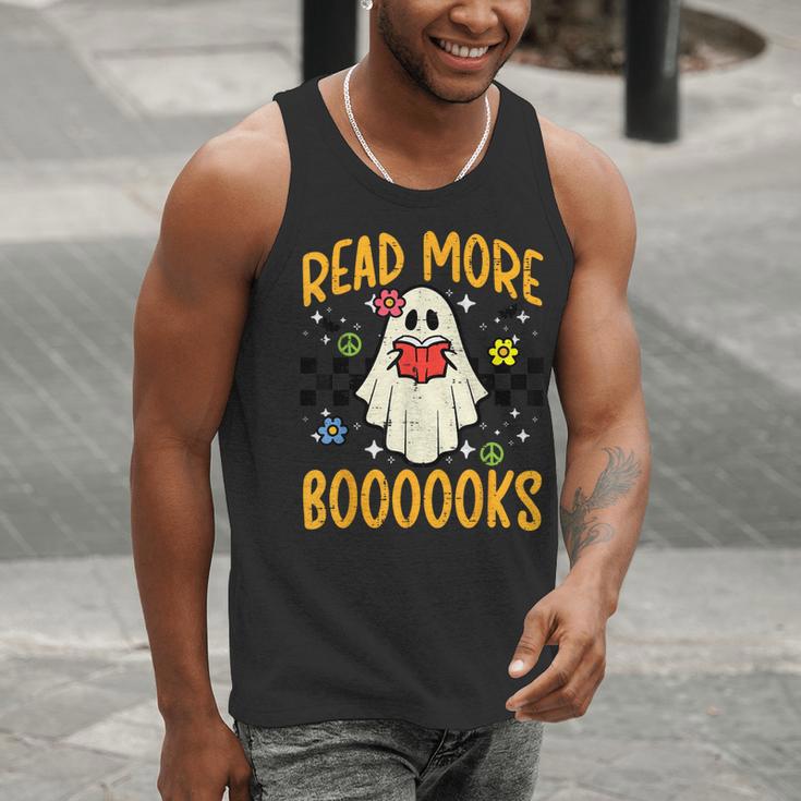 Halloween Read More Books Retro Costume Teacher Women Girls Men Tank Top, funny gift Halloween Read More Books Retro Costume Teacher Women Girls Men Tank Top, funny gift