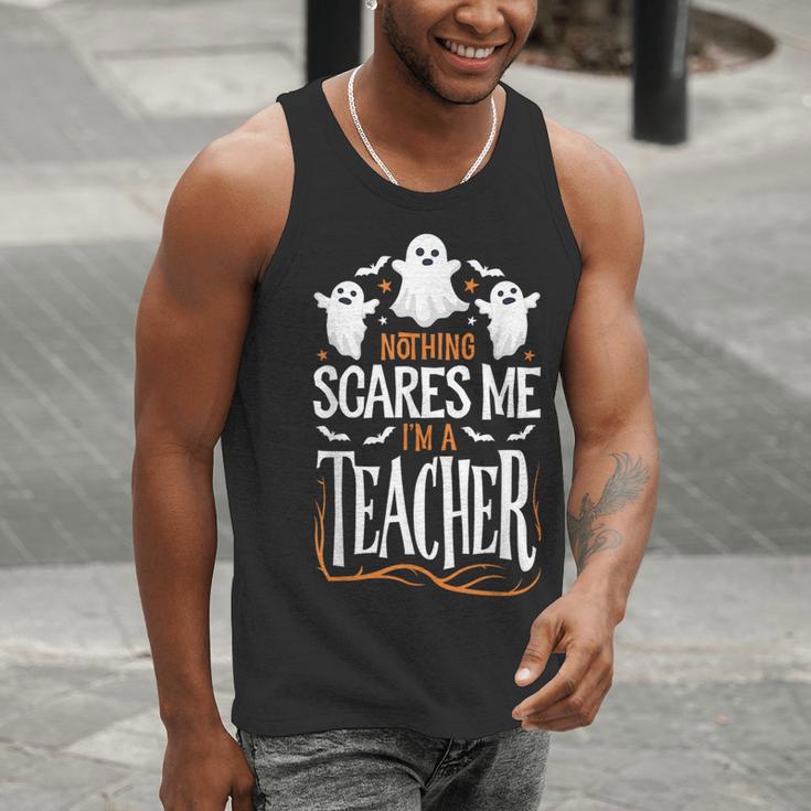 Halloween Teacher Nothing Scares Me Women Men Teachers Men Tank Top, funny gift Halloween Teacher Nothing Scares Me Women Men Teachers Men Tank Top, funny gift