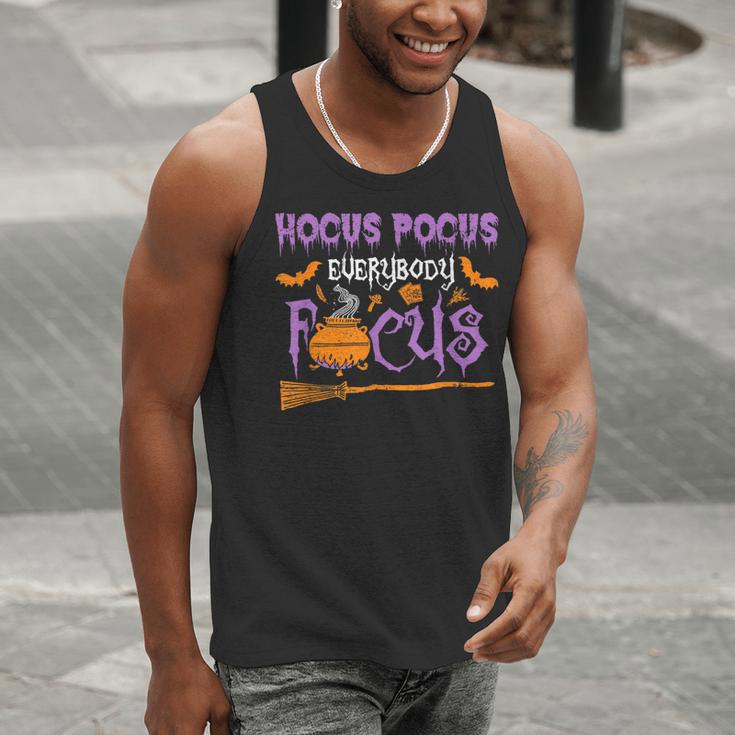 Halloween Teacher Or Student Hocus Pocus Everybody Focus For Men Women Kids Men Tank Top, funny gift Halloween Teacher Or Student Hocus Pocus Everybody Focus For Men Women Kids Men Tank Top, funny gift