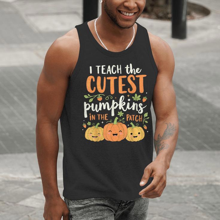 Halloween Teacher I Teach The Cutest Pumpkins In The Patch Men Tank Top, funny gift Halloween Teacher I Teach The Cutest Pumpkins In The Patch Men Tank Top, funny gift