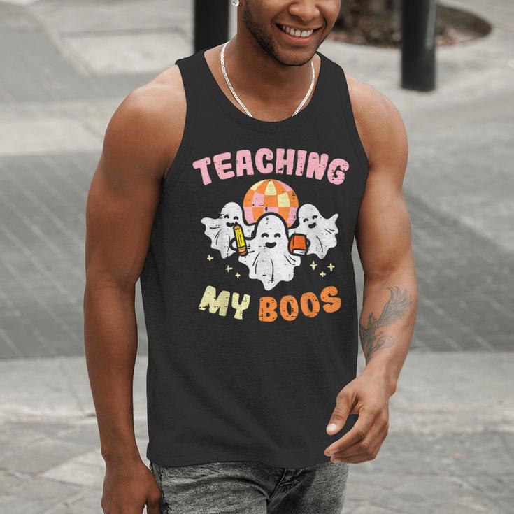 Halloween Teacher Teaching My Boos Costume Teacher Men Women Men Tank Top, funny gift Halloween Teacher Teaching My Boos Costume Teacher Men Women Men Tank Top, funny gift