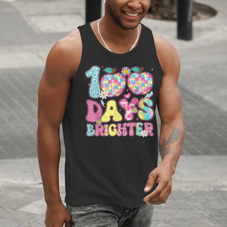 Happy 100th Day Of School 100 Days Brighter Teachers Kids Men Tank Top, funny gift Happy 100th Day Of School 100 Days Brighter Teachers Kids Men Tank Top, funny gift