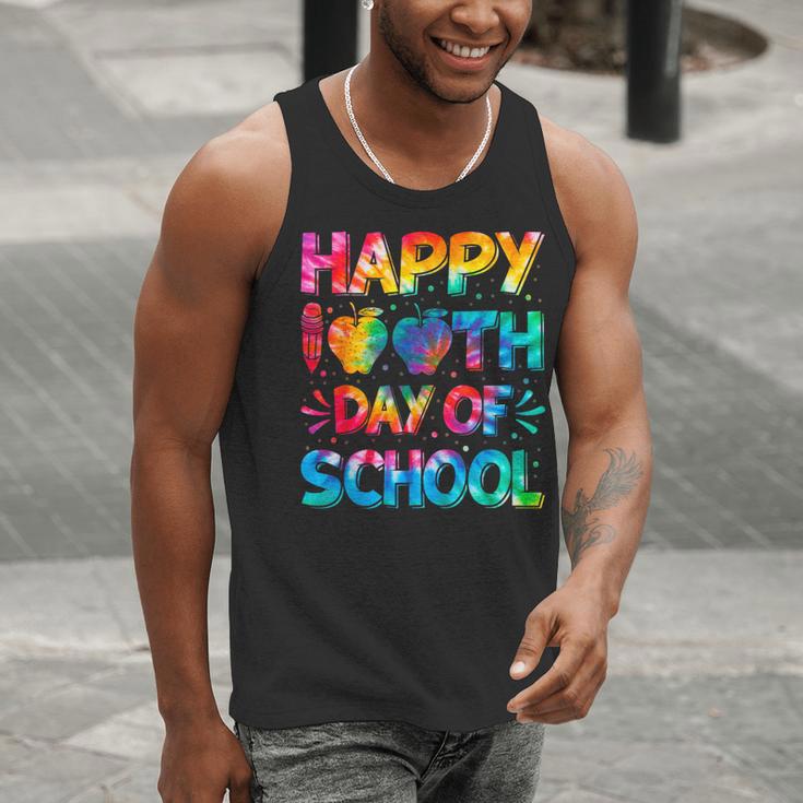 Happy 100th Day Of School Teacher Student 100 Days Tie Dye Men Women Kids Men Tank Top, funny gift Happy 100th Day Of School Teacher Student 100 Days Tie Dye Men Women Kids Men Tank Top, funny gift