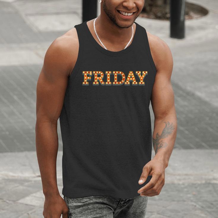 Happy Friday Love Fridays Fun Teacher For Men Women Men Tank Top, funny gift