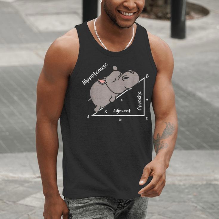 Hippotenuse Hippo Angle Function Hypotenuse Math Teacher Men Tank Top, funny gift Hippotenuse Hippo Angle Function Hypotenuse Math Teacher Men Tank Top, funny gift