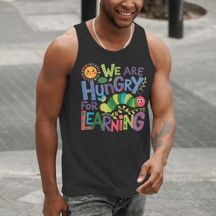 We Are Hungry For Learning Teacher Life Back To School Men Tank Top, funny gift We Are Hungry For Learning Teacher Life Back To School Men Tank Top, funny gift