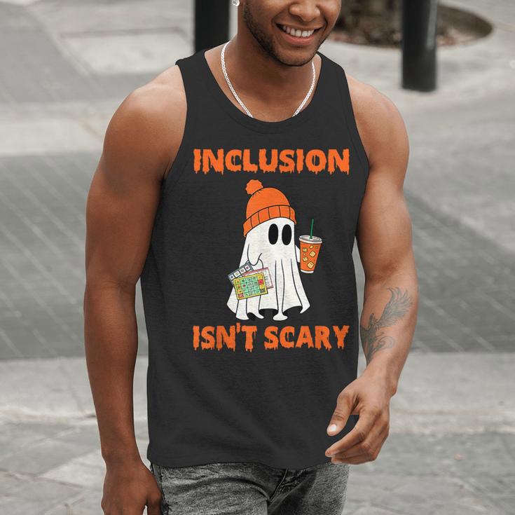 Inclusion Isn't Scary Shirt Halloween SLP Sped Teacher Men Tank Top, funny gift Inclusion Isn't Scary Shirt Halloween SLP Sped Teacher Men Tank Top, funny gift
