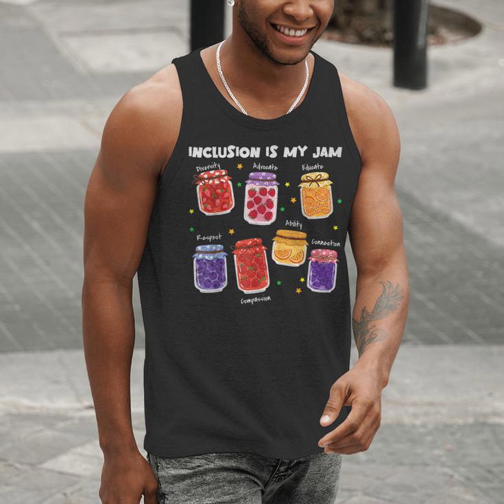 Inclusion Is My Jam Special Education Teacher Para Autism Men Tank Top, funny gift