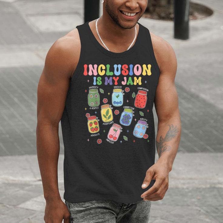 Inclusion Is My Jam SPED Teacher Special Education Life Men Tank Top, funny gift Inclusion Is My Jam SPED Teacher Special Education Life Men Tank Top, funny gift