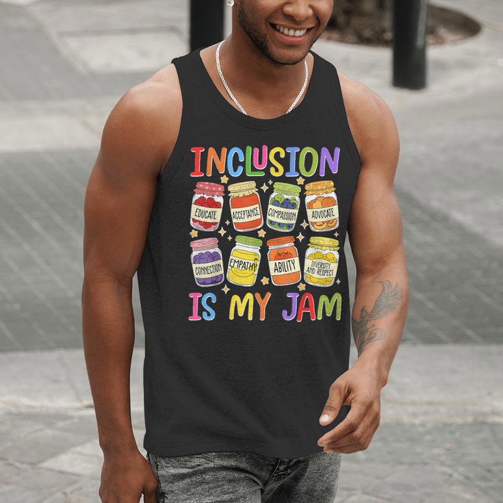Inclusion Is My Jam SPED Teacher Special Education Teacher Men Tank Top, funny gift Inclusion Is My Jam SPED Teacher Special Education Teacher Men Tank Top, funny gift