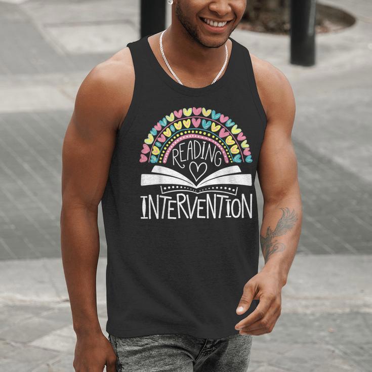 Intervention Teacher Reading Intervention Men Tank Top, funny gift Intervention Teacher Reading Intervention Men Tank Top, funny gift