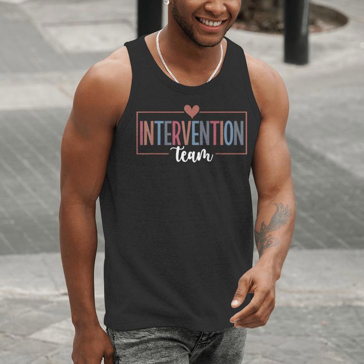 Intervention Team Best Intervention Teacher Squad Men Tank Top, funny gift Intervention Team Best Intervention Teacher Squad Men Tank Top, funny gift