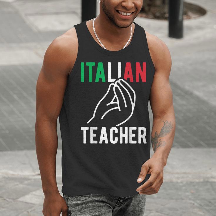 Italian Teacher Italy Italia Back To School First Day Men Tank Top, funny gift Italian Teacher Italy Italia Back To School First Day Men Tank Top, funny gift