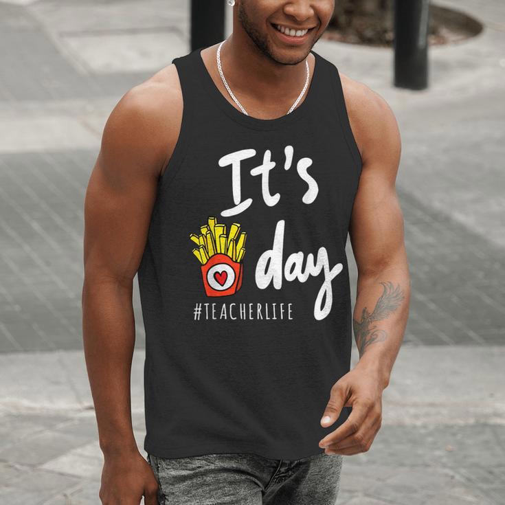 It's Fry Day Teacher Life Men Tank Top, funny gift It's Fry Day Teacher Life Men Tank Top, funny gift