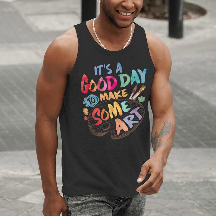 It's A Good Day To Make Some Art Artist Drawing Teacher Tees Men Tank Top, funny gift It's A Good Day To Make Some Art Artist Drawing Teacher Tees Men Tank Top, funny gift