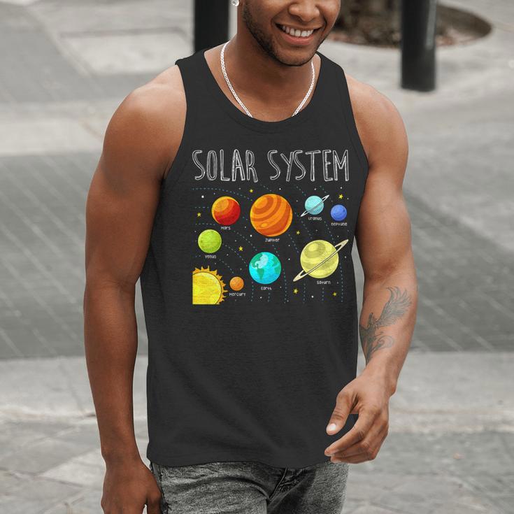 Kids Solar Systems Cute Planets Space Science Teacher School Men Tank Top, Science Teacher Tank Tops, funny gift