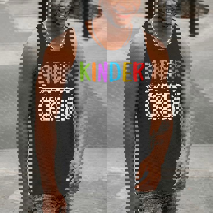 Kinder Crew Shirt Kindergarten Boy Girl Student Teacher Men Tank Top, funny gift