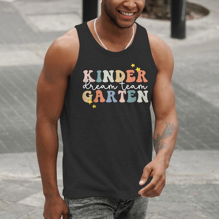 Kindergarten Dream Team Teacher Back To School Men Tank Top, funny gift Kindergarten Dream Team Teacher Back To School Men Tank Top, funny gift
