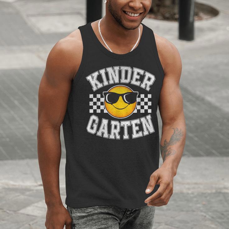 Kindergarten Teacher First Day Of Kinder Back To School Men Tank Top, funny gift Kindergarten Teacher First Day Of Kinder Back To School Men Tank Top, funny gift