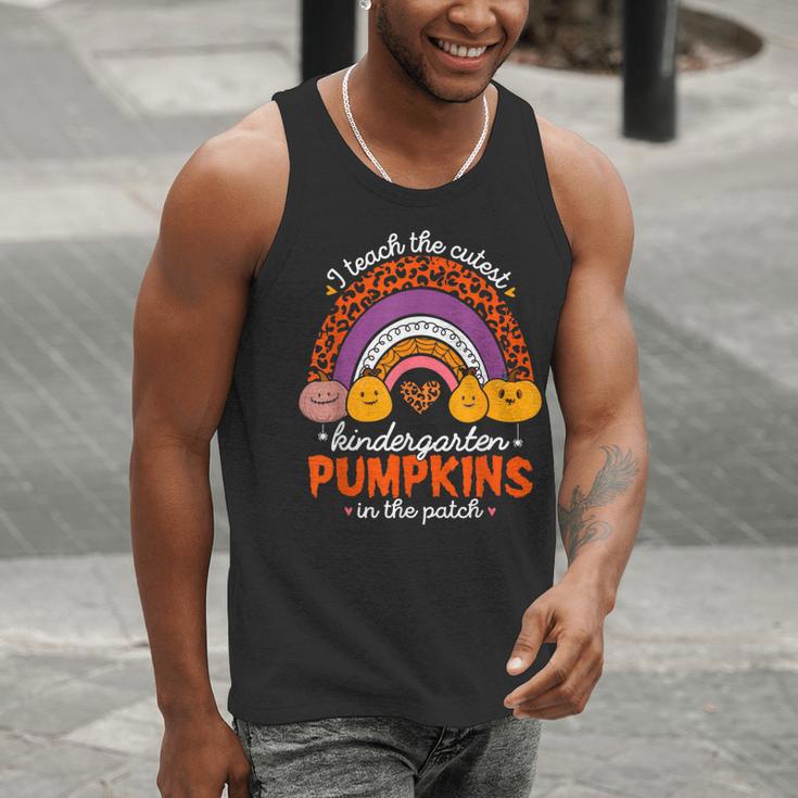 Kindergarten Teacher Pumpkin Patch Cute Men Tank Top, funny gift
