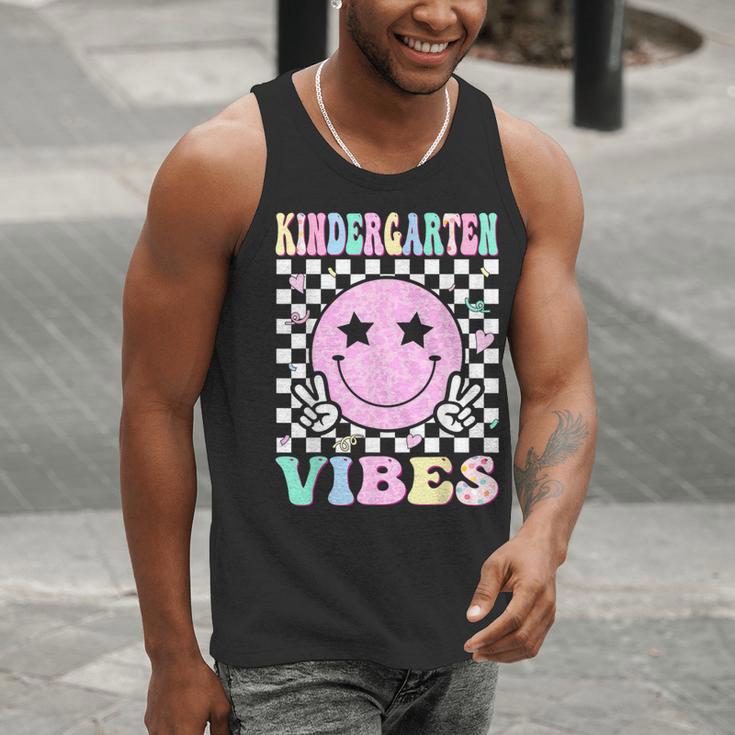 Kindergarten Vibes First Day Of School Kindergarten Teacher Men Tank Top, funny gift Kindergarten Vibes First Day Of School Kindergarten Teacher Men Tank Top, funny gift