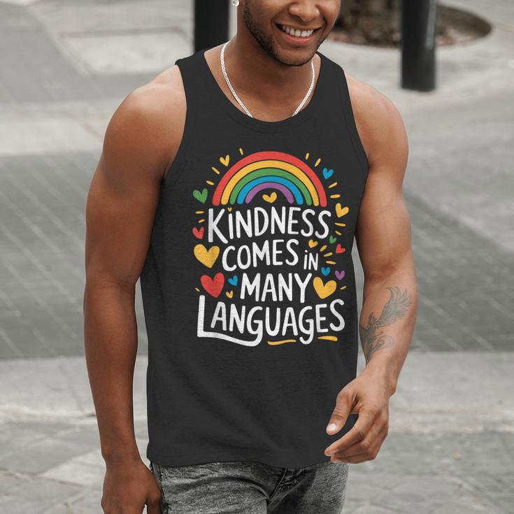 Kindness Comes In Many Languages ESL English Teacher Men Tank Top, Esl Teacher Tank Tops, English Teacher Tank Tops, funny gift Kindness Comes In Many Languages ESL English Teacher Men Tank Top, Esl Teacher Tank Tops, English Teacher Tank Tops, funny gift