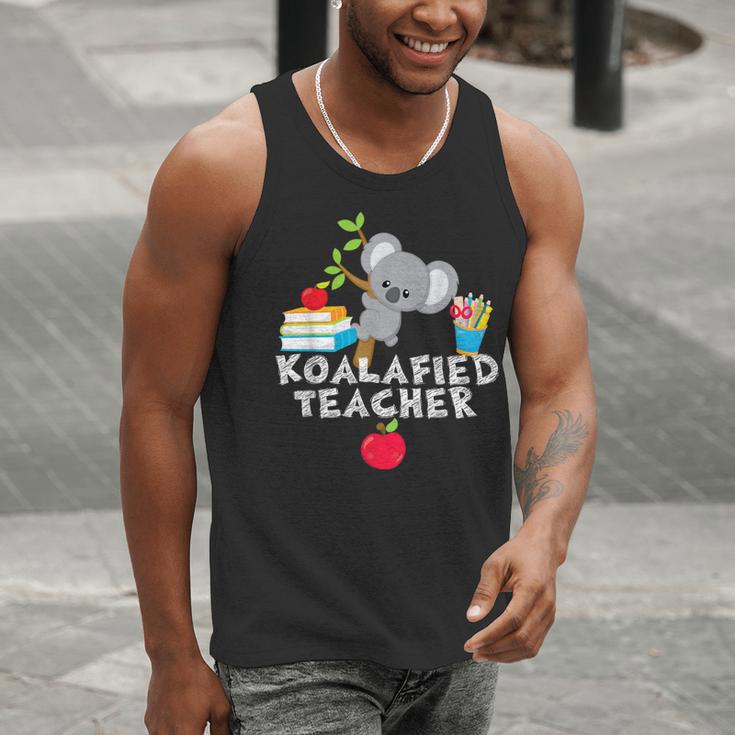 Koalafied Teacher Proud School Teacher Koala Cute T-Shirt Men Tank Top, funny gift Koalafied Teacher Proud School Teacher Koala Cute T-Shirt Men Tank Top, funny gift