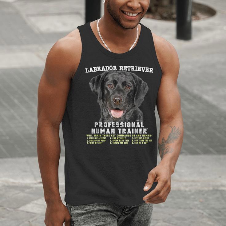 Labrador Retriever Lab Professional Human Trainer Men Tank Top, funny gift