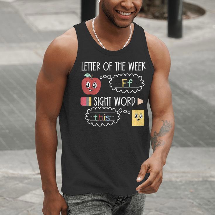Letter Of The Week Ff Sight Word Teacher Squad Men Tank Top, funny gift Letter Of The Week Ff Sight Word Teacher Squad Men Tank Top, funny gift