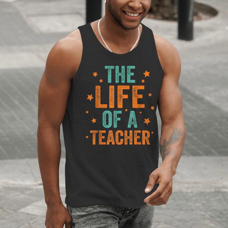 The Life Of A Teacher Men Tank Top, funny gift