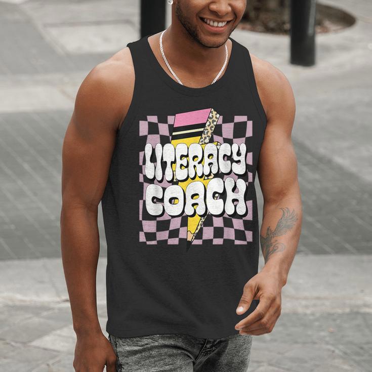 Literacy Coach Reading Specialist Facilitator Lead Teacher Men Tank Top, funny gift