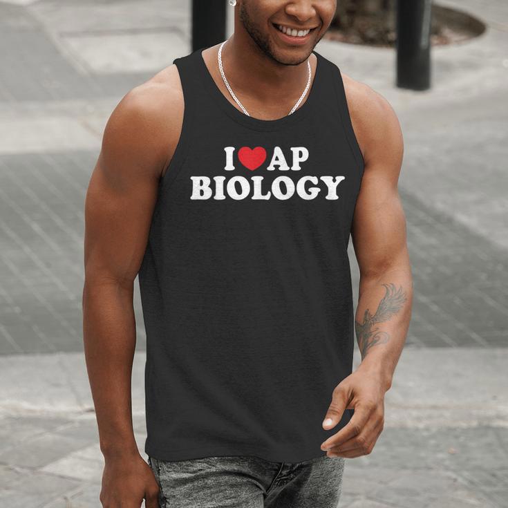 I Love AP Biology I Heart AP Biology Teachers Students For Men Women Kids Men Tank Top, funny gift