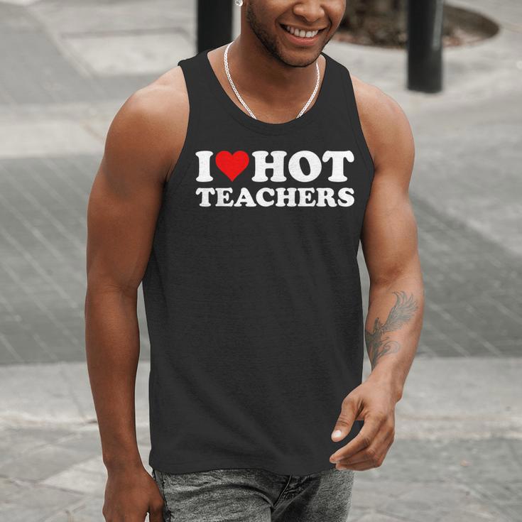 I Love Hot Teachers Men Tank Top, funny gift