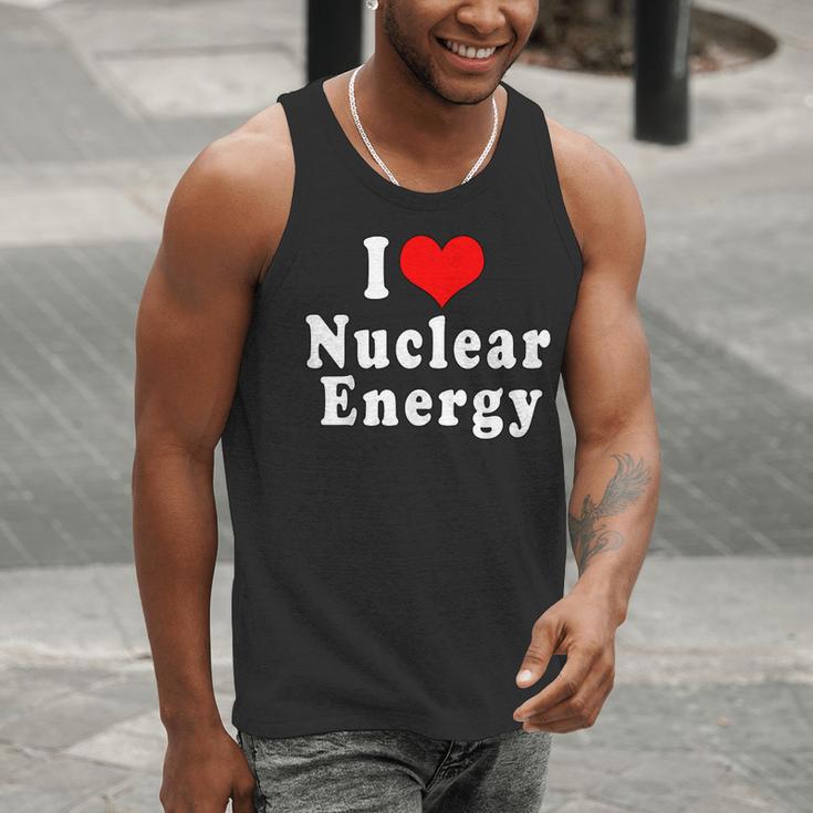 I Love Nuclear Energy School Teacher Men Tank Top, funny gift