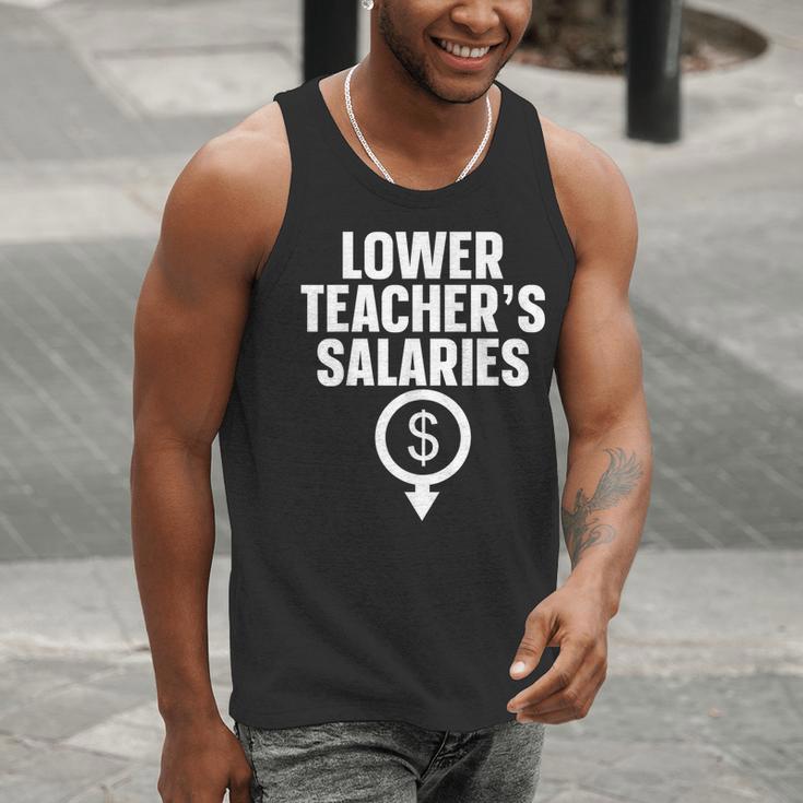 Lower Teacher's Salaries For Men Women Kids Men Tank Top, funny gift Lower Teacher's Salaries For Men Women Kids Men Tank Top, funny gift