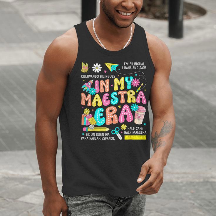 In My Maestra Era Spanish Bilingual Teacher Back To School Men Tank Top, funny gift In My Maestra Era Spanish Bilingual Teacher Back To School Men Tank Top, funny gift