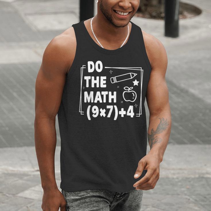 Do The Math 67 Meme PEMDAS Elementary Teacher Joke Men Tank Top, funny gift Do The Math 67 Meme PEMDAS Elementary Teacher Joke Men Tank Top, funny gift