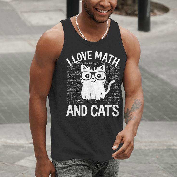 Math And Cats Apparel For Teachers Students Cat Lovers Men Tank Top, funny gift Math And Cats Apparel For Teachers Students Cat Lovers Men Tank Top, funny gift