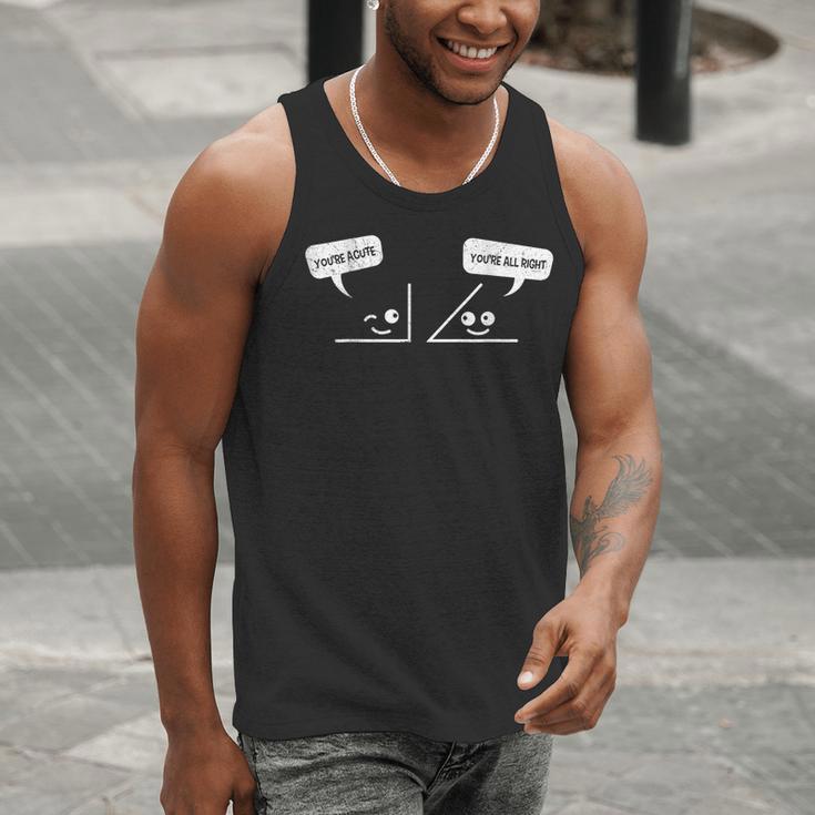 Math Saying You Are Acute Algebra Maths Teacher For Men Women Men Tank Top, funny gift
