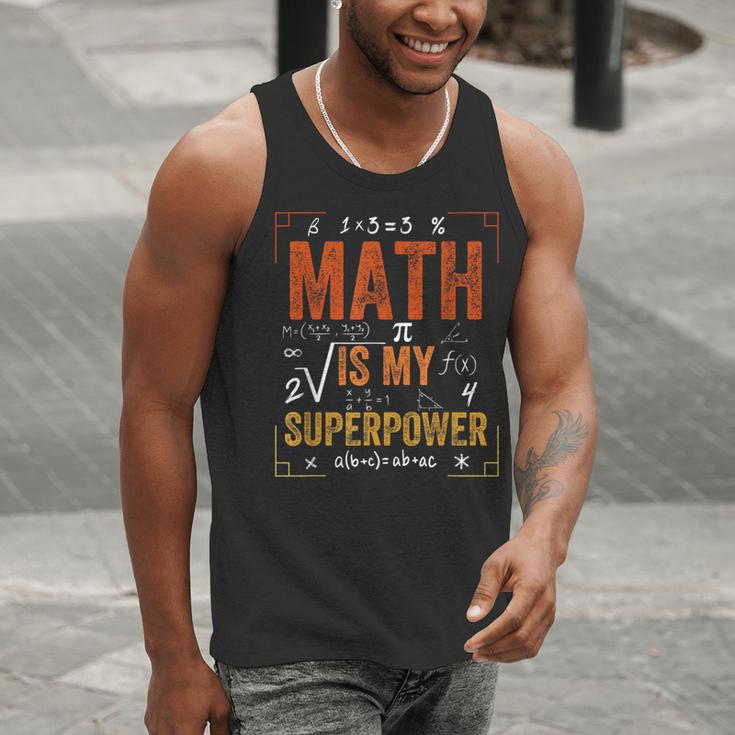 Math Is My Superpower Funny Teacher Men Tank Top, funny gift Math Is My Superpower Funny Teacher Men Tank Top, funny gift