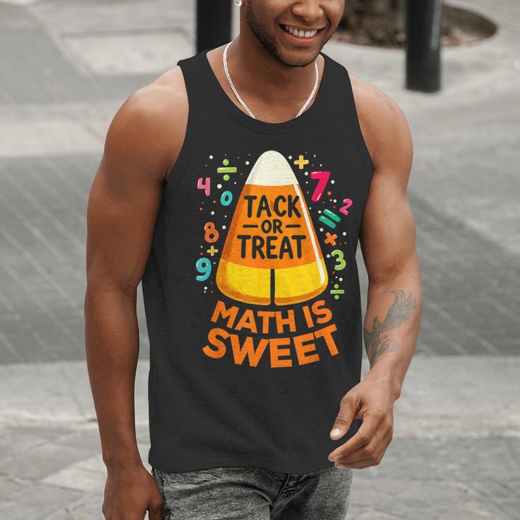 Math Teacher Halloween Costume Trick Or Treat Math Sweet Men Tank Top, funny gift Math Teacher Halloween Costume Trick Or Treat Math Sweet Men Tank Top, funny gift