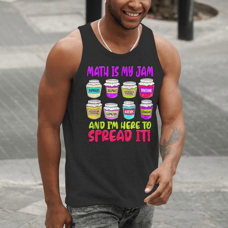 Math Teacher My Jam Here To Spread Mathematics Humor Men Tank Top, funny gift Math Teacher My Jam Here To Spread Mathematics Humor Men Tank Top, funny gift